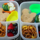 Lunch Box packed in plastic container